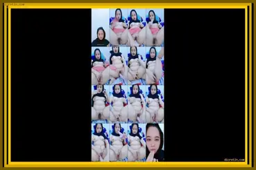 Cewek Pulen Hijab Hitam Vcs Colmek Pake Dildo