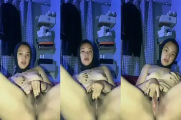 Dokumentasi Cyazaku Hijab Cantik Live Kasur