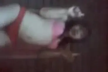 Dokumentasi Gadis Cantik Live Kasur BH Pink