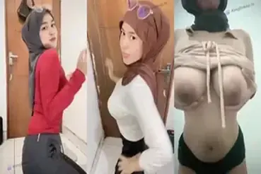 Dokumentasi Nazmi Hijab Semok Cantik Live Kasur