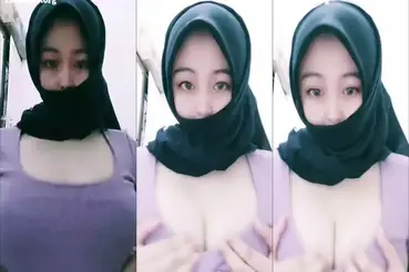 Dokumentasi Ukhti Hijab Cantik Bersantai Kasur