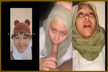 Ngewe Ajirah Puspa Hijab Bulet Mendesah