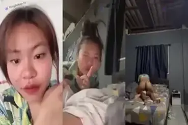 Tante Istri Cantik Pasrah Goyang Kasur Suami