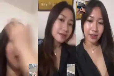 Ukhti Hijab Cantik Live Bersantai Kasur Dildo