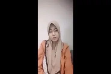 Ukhti Nella Hijab Cantik Live Pagi Kasur