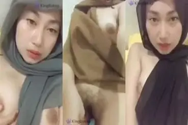 Ukhti Tasya Hijab Cantik Live Bersantai Kasur